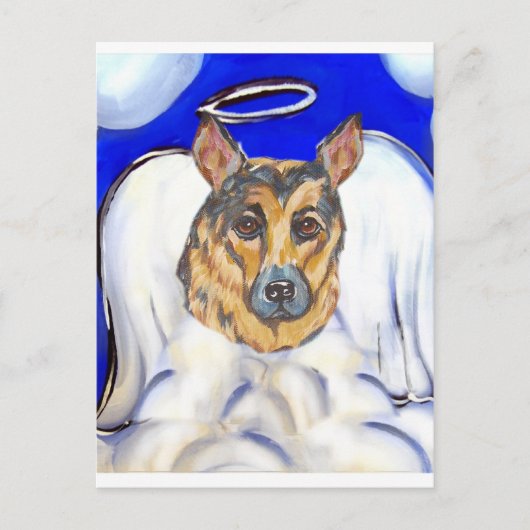 Schäfengel Postkarte (Vorderseite)