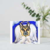 Schäfengel Postkarte (Stehend Vorderseite)