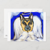 Schäfengel Postkarte (Vorne/Hinten)