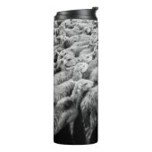SCHAFENHERD IN GRAYSCALE-FOTO THERMOSBECHER (Nach links gedreht)