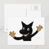 Schäfer-Bi Postkarte (Vorne/Hinten)