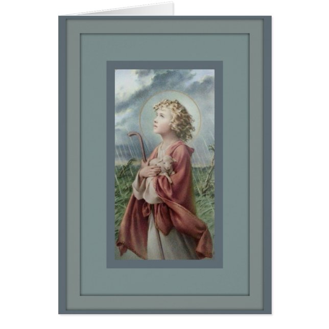 Schäfer-Christus-Kinderlamm-Personal (Vorne)