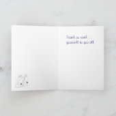 Schäfer Feiertagskarte (Innenseite)