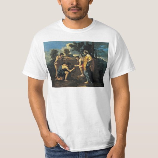 Schäfer im Arcadia (und im Arcadia-Ego), T-Shirt (Vorderseite)
