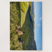 Schäfer in den rumänischen Karpaten Puzzle (Vertikal)