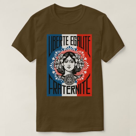 Schäfer Liberte Egalite Fraternite T-Shirt (Design vorne)
