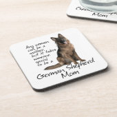 Schäfer-Mama-Untersetzer Untersetzer (Linke Seite)