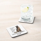 Schäfer-Mama-Untersetzer Untersetzer (Rechte Seite)