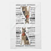 Schäfer-Merkmal-Geschirrtuch Geschirrtuch (Vertikal)