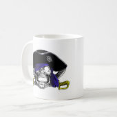 SCHÄFER-PIRATEN KAFFEETASSE (Vorderseite Links)