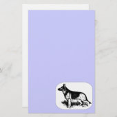 Schäfer-Profil Briefpapier (Vorne/Hinten)