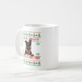 Schäfer Ugly Weihnachtssüßer Kaffeetasse (Vorderseite Links)