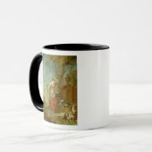 Schäfer und Shepherdess Tasse (Vorderseite Links)