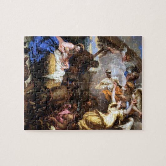 Schäfer Verehrungs-Jesuss Mary Joseph - Puzzle (Horizontal)