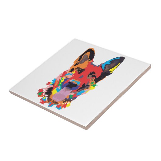 Schäferfarbe Fliese (Seite)