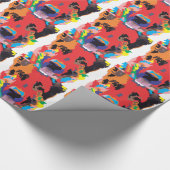 Schäferfarbe Geschenkpapier (Ecke)