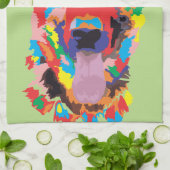 Schäferfarbe Handtuch (Gefaltet)