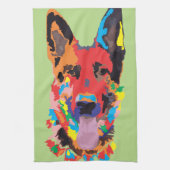 Schäferfarbe Handtuch (Vertikal)