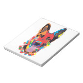 Schäferfarbe Notizblock (Rotiert)