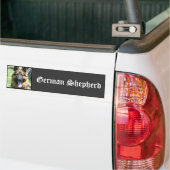 Schäferhund Autoaufkleber (Auf Lkw)
