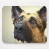 Schäferhund-Bild-Mausunterlage Mousepad (Vorne)