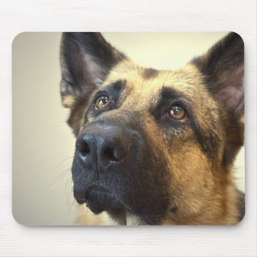 Schäferhund-Bild-Mausunterlage Mousepad (Vorne)