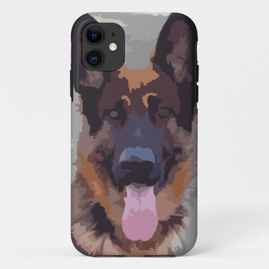 Schäferhund Case-Mate iPhone Hülle (Rückseite)