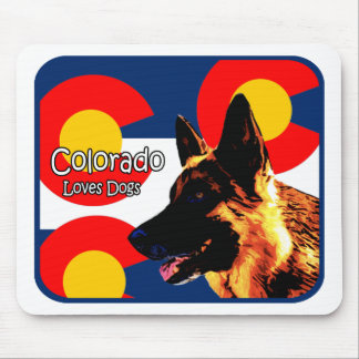 Schäferhund Colorados Mousepad