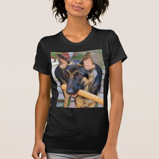 Schäferhund durch Shirley Taylor T-Shirt (Vorderseite)