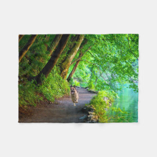 Schäferhund-Fleece-Decke Fleecedecke