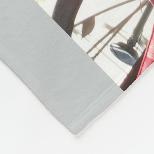 Schäferhund-Fleece-Decke Fleecedecke (Ecke)