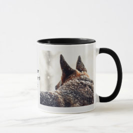Schäferhund-Foto Tasse