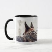 Schäferhund-Foto Tasse (Links)
