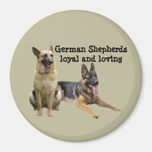 Schäferhund-Freund-Magnet Magnet