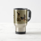 Schäferhund-Freund-Reise-Tasse Reisebecher (VorderseiteRechts)