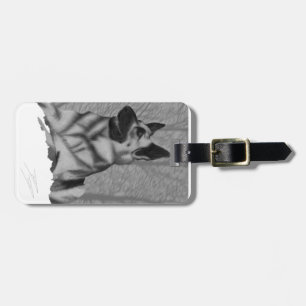 Schäferhund Gepäckanhänger