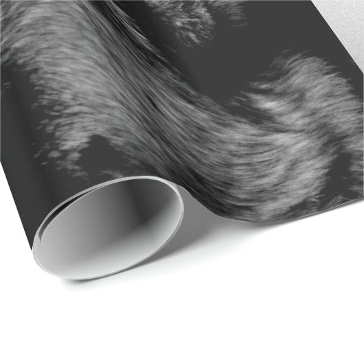 Schäferhund-Geschenk-Packpapier Geschenkpapier (Rolleneckpunkt)