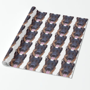Schäferhund Geschenkpapier