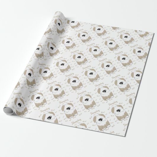 Schäferhund Geschenkpapier (Ungerollt)