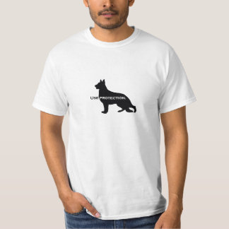 Schäferhund-Hund - benutzen Sie Schutz-T - Shirt