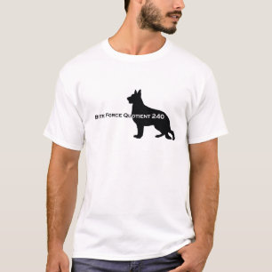 Schäferhund-Hund - Biss-Kraft-Quotient 240 T-Shirt