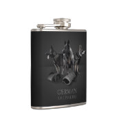 Schäferhund-Hund - GSD Flachmann (Rechts)