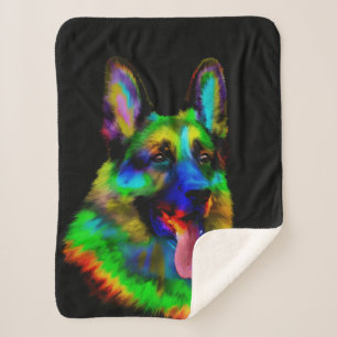 Schäferhund-Hund - GSD Sherpadecke