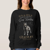 Schäferhund-Hund - GSD Sweatshirt (Vorderseite)