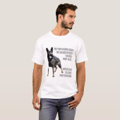 Schäferhund-Hund - GSD T-Shirt (Vorne ganz)