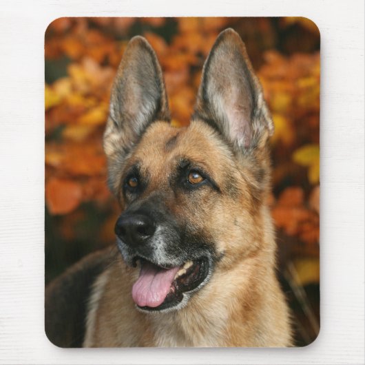 Schäferhund-Hund Mousepad (Vorne)