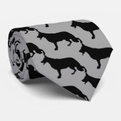 Schäferhund-Hunde Krawatte (Gerollt)