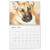 Schäferhund-Hundekalender Kalender (Feb 2026)