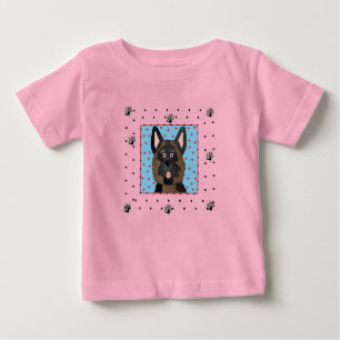Schäferhund-Hundet-shirts und -geschenke Baby T-shirt