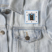 Schäferhund-Hundet-shirts und -geschenke Button (Beispiel)